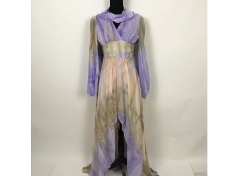 Beautiful Decopollis Long Pastel Dress Size M