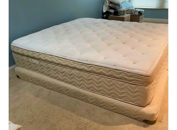 Miralux Indulgence Collection King Size Mattress And Double Box Spring - Orig $3500