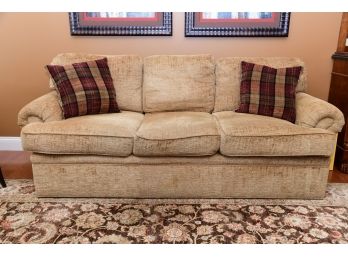 A Kravet Furniture Gold Allegro Sofa