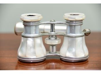 A Mother Of Pearl Pair Of Lemaire Opera Glasses