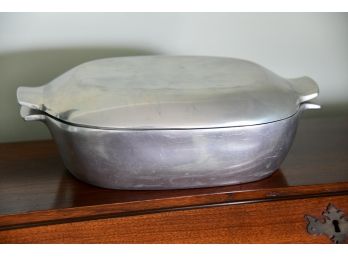 Vintage Nambe Covered Casserole Dish