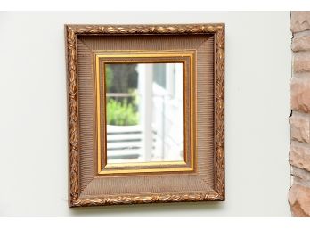 Finely Detained Gold Frame Wall Mirror