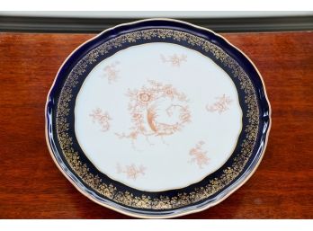 A Limoges Porcelain Raised Platter
