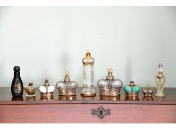 A Fine Collection Of Vintage Prince Matchabelli Perfume Bottles