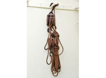 Vintage Block And Tackle