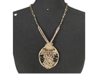 Multi-stone & Beads Necklace
