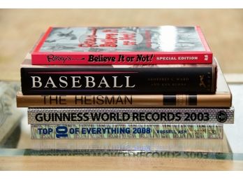 Set Of 5 Coffee Table Books