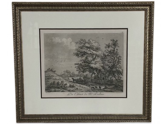 'Cabinet De Mr. Poullain' Framed Print