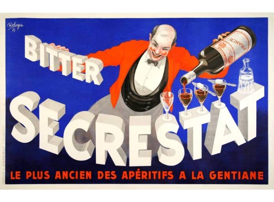 Bitter Secrestat Framed Poster By Robys (Robert Wolff) Very Large