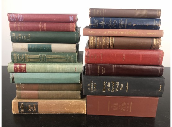 Vintage Book Collection Including 'Discourses In America' By Matthew Arnold