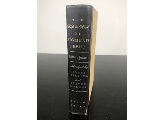 The Life & Work Of Sigmund Freud By Ernest Jones