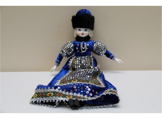 A Russian Porcelain Doll