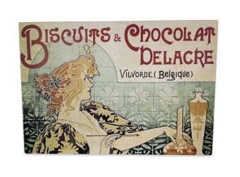 Biscuits & Chocolate Delacre Canvas Poster