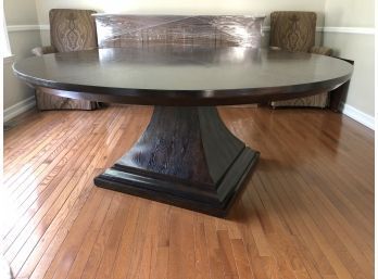 Large 72 Round Dining Table