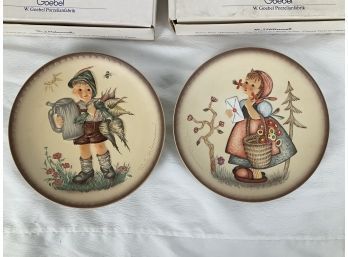 Collection Of Hummel Plates