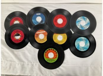 Collection Of Vinyl Records Including The Rolling Stones & Stevie Wonder