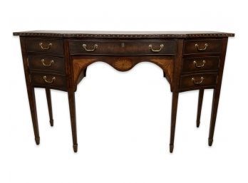 Councill Federal Style Leather Wrapped Sideboard