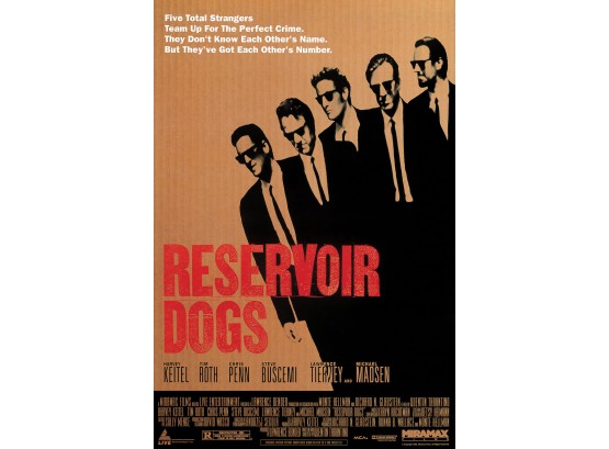 Original Reservoir Dogs Movie Poster Framed