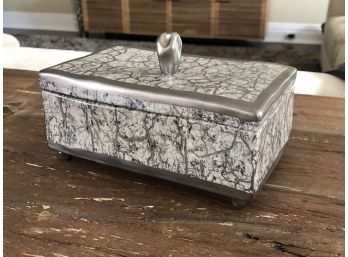 A Michael Wainwright USA Covered Trinket Box