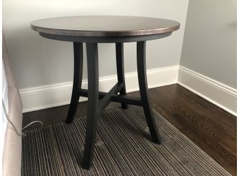 A Modern Copper Top Round Side Table