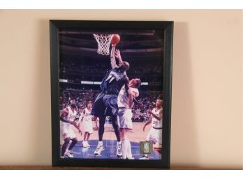 Kevin Garnet Framed NBA Photo