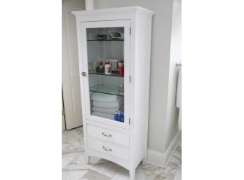 A Restoration Hardware Cartwright Tall Cabinet