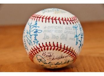 A NY Mets 1969 Team Signed Baseball