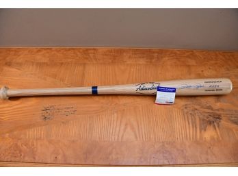 A Signed Pete Rose Wood Baseball Bat With COA