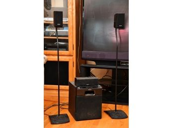 A Sony 100 Watt High Powered Subwoofer With Additional Speakers