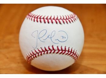 A Signed Player 37 Signed Baseball