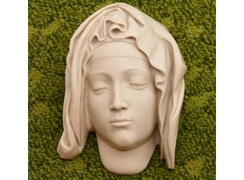 Composite Modonna Head Wall Hanging