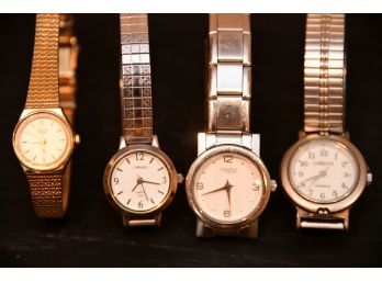 Group Of 4 Watches Including Carriage And Citizen