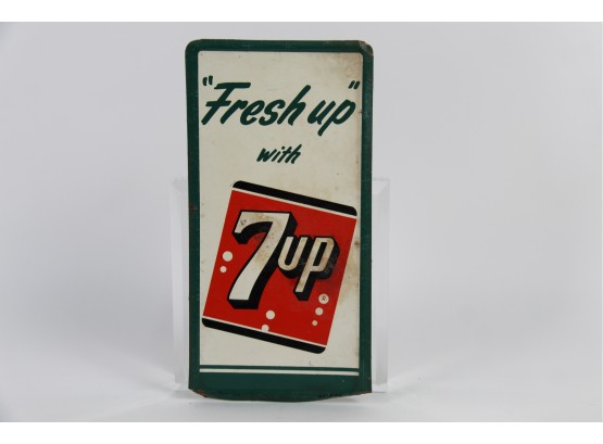 'Fresh Up' With 7-Up Vintage Sign