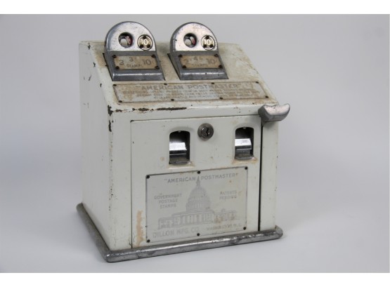 American Postmaster Coin Operated Stamp Machine