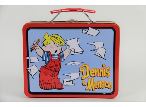 Vintage Dennis The Menace Tin Lunch Box