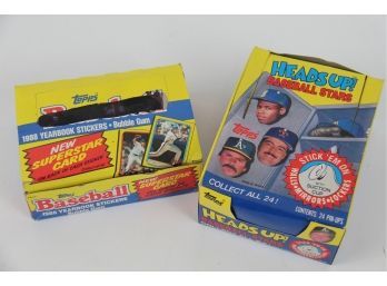 1988 & 1990 Topps Baseball Stickers
