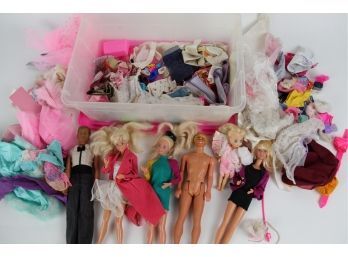 Barbie Collection With Accessories Lot 1 Of 2