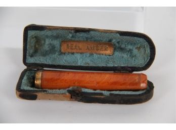 Vintage Genuine Amber Cigarette Holder