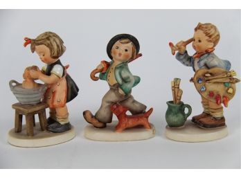 Trio Of Hummel Figurines