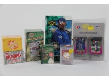 Assortment Of Unopened Baseball Card Packs