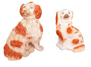 Pair Of Staffordshire Dog Figurines