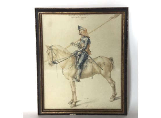 Albrech Durer Knight On Horseback