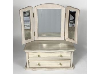 Musical Jewelry Box With Mirrors