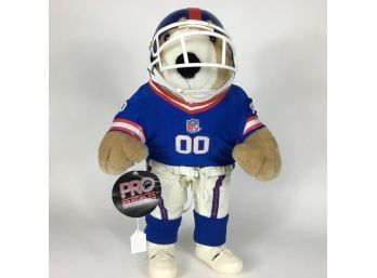 NFL NY Giants Pro Bear In Uniform