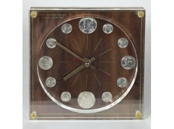 1964 Last US Silver Numismatic Marion Kay Clock