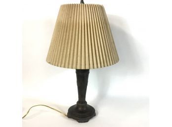 Double Bulb Lamp With Shade