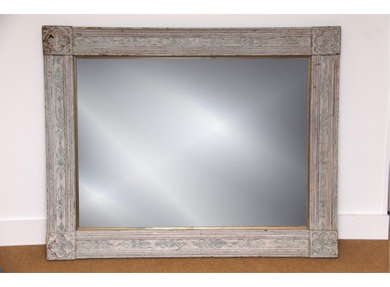 An Antique Large Wall Mirror