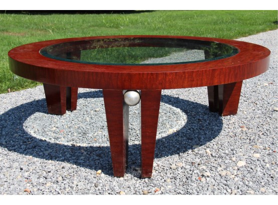 Radice Arte Fougere Round Coffee Table Made In Italy Paid $6,000