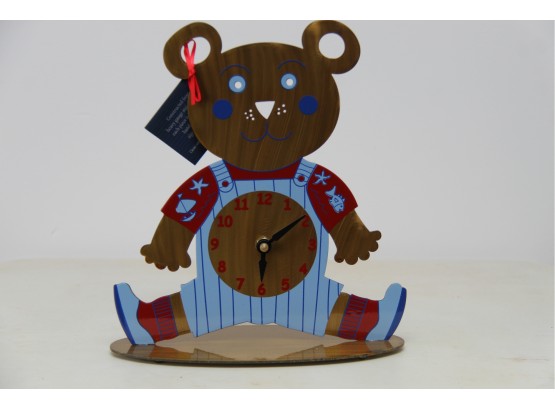Amy's Ark Metal Bear Clock