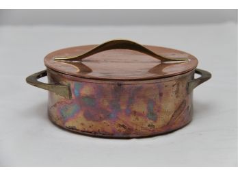 Copper Lidded Dish
